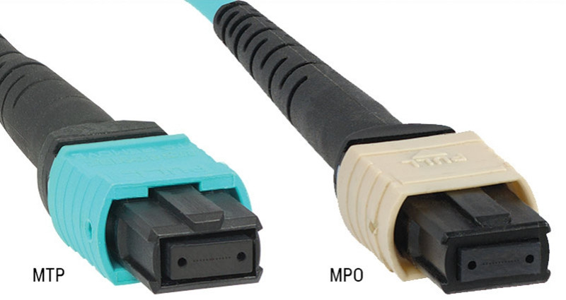 diferença entre o conector MTP&MPO
